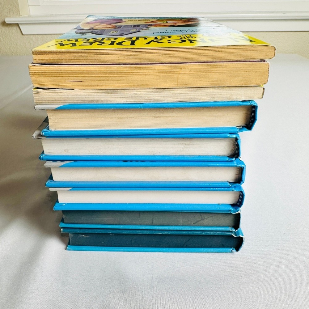 Vintage The Hardy Boys Nancy Drew Mystery Book Lot of 9 Franklin Dixon Classic - Picture 6 of 12